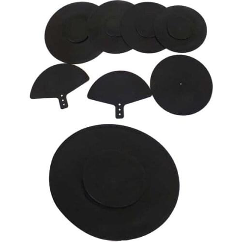 2016Standard Rack Dumb Jazz Quiet Pad Drum Leather Cushion Drum Pad