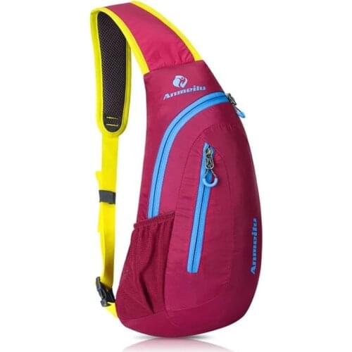 New Design Women Men Crossbody Bag Nylon Travel Male Bag Unisex Waterproof Nylon Folding Cross Body Shoulder Belt Chest Bag