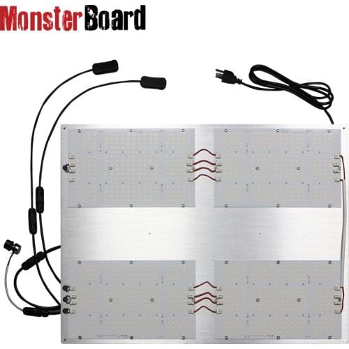 Samsung lm301h+cree+lg full spectrum 480w UV IR individually controlled led grow light kit