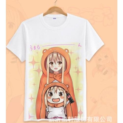 High Quality Himouto! Umaru-chan T shirt Anime Umaru Chan Doma Umaru Cosplay Costume Summer Tshirt Tees t shirt Top