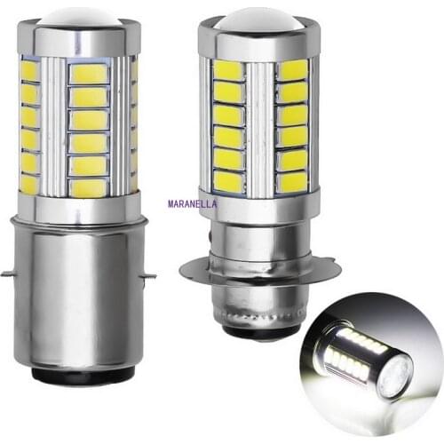 1PCS X PX15D P15D 33 SMD H6M LED Ba20d 5630 33 LED Fog light Lamp Auto Motorcycle/Motor Bike/ Headlights High/Low Beam Bulb 12V