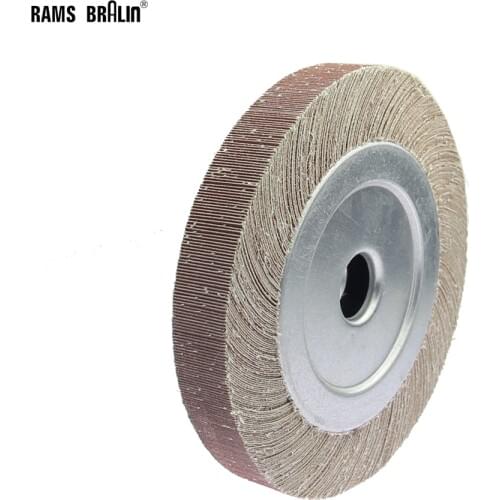 10" /12" Thousand Pages Abrasive Flap Wheel on Flange Polishing Grinding Wheel for Metal and Wood