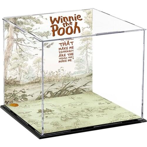 25 X 25 X 20cm Building Block Acrylic Display Box For 21326 Blocks Accessories Acrylic Show Box