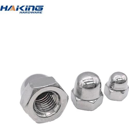 5/50pcs Acorn Cap Nut M3 M4 M5 M6 M8 M10 M12 M14 M16 M18 Stainless Steel Decorative Cap Nuts Caps Covers