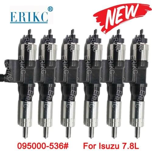 6PCS 095000 5361 Original Diesel Oil Pump Injector 095000-5361 (8976028031) Brand Standard Spary Injection 5361 5360 for Isuzu