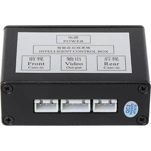 Car Reversing Camera Right-View Blind Zone System Intelligent Switching Front View Rear View Two-Way Control Box