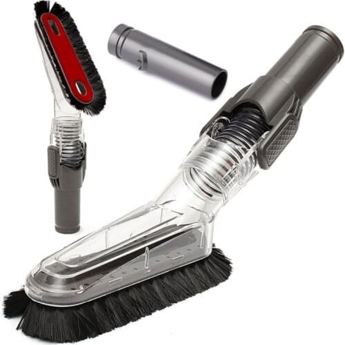 Top Deals Best Flexible Anti-Static Brush Soft Dusting Brush For Dyson Dc49 Dc59 Dc62 V6 Dc52 Dc56 Dc37 Dc45 Dc48 Allergy Tool K