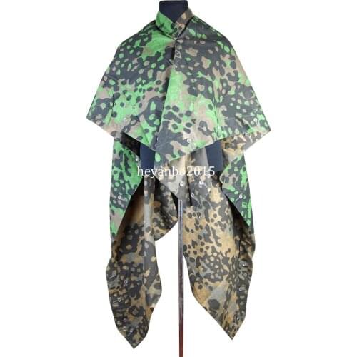 WWII WW2 GERMAN ARMY ELITE PLANE TREE NO3 CAMO REVERSIBLE ZELTBAHN TENT ZELTBAHN WORLD WAR II SOLDIER MILITARY WAR REENACTMENTS