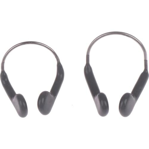 1pc Adult/kids Swimming Nose Clip & Case Transparent Clear