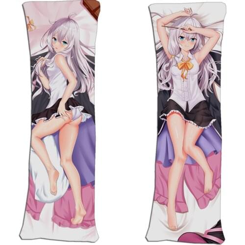 The Journey of Elaina Pillow Covers Dakimakura Case 3D Double Sided Bedding Hugging Body Pillowcase