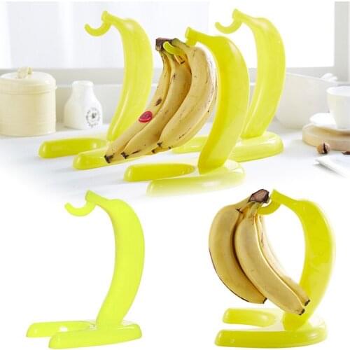 Banana Tree Hanger Detachable Banana Shaped Displaying Rack Fruit Fresh Keeping Creative Storage Hook for Home TS2