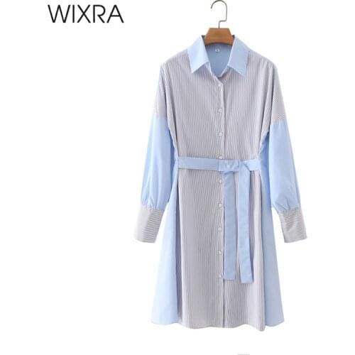 Wixra Long Sleeve Summer Dresses