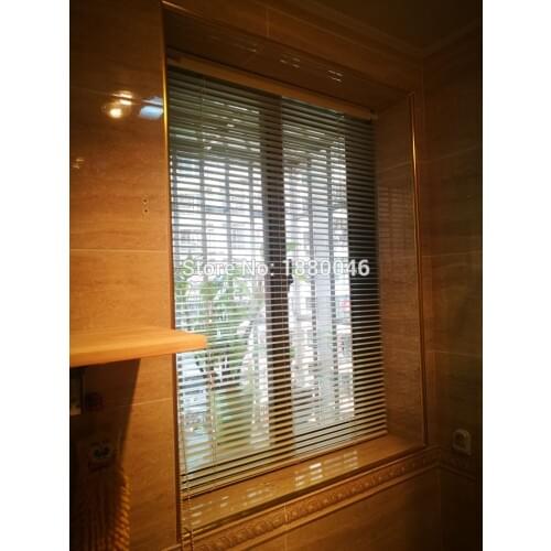 Ice cracks design Waterproof PVC venetian blind, shading shutter bathroom kitchen bathroom window roller shutters rolling screen