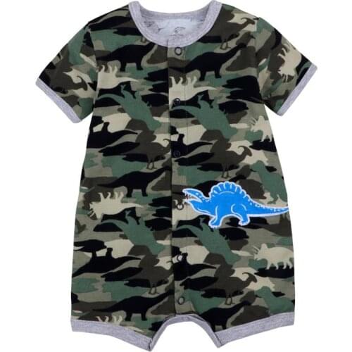 ZWY685 Summer Baby Romper Short Sleeve Good Quality Cotton Newborn Clothes For Boys Jumpsuit Baby Outfits Clothing Overalls