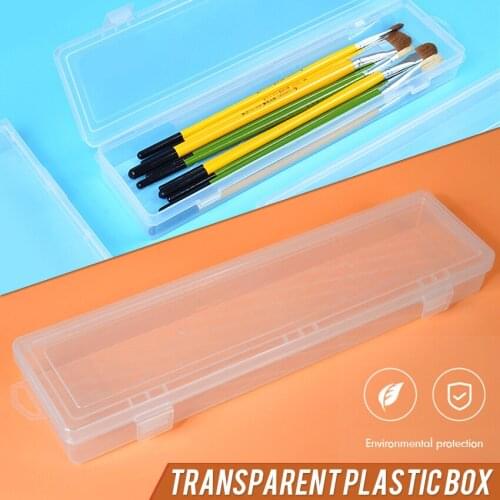 1pcs Motor Accessories Electronic Parts Screw Beads Component Transparent Container Long Storage Box