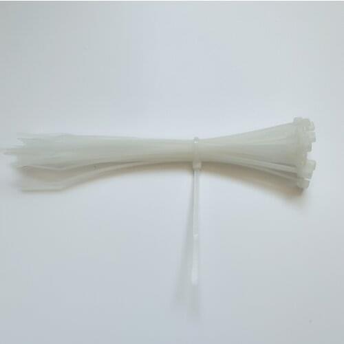 100pcs nylon cable zipper with self-locking plastic fastener 3 * 60/80/100/120/150/200 mm CHS