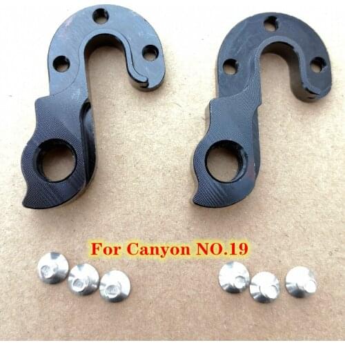 2pc CNC Bicycle derailleur hanger For CANYON No.19 Grand Canyon AL CF 2013 Nerve AM MR XC 2012 Grand Canyon CF MECH dropout
