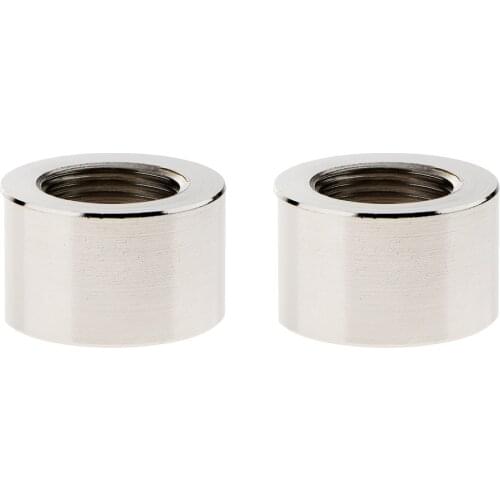 2 Pieces 304 Stainless Steel O2 Oxygen Sensor Exhaust Bung Nut M18 x 1.5mm