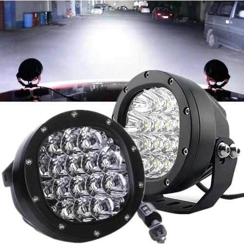 2pcs 80W 5inch offroad Work Light Led Driving Lamps Tractor 4WD ATV 12V 24V SUV 4x4 Fog Light Car Motorcycle Accessories
