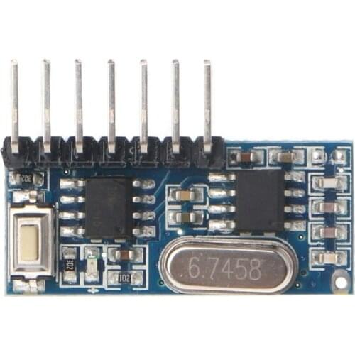 433mhz RF Receiver Learning Code Decoder Module Wireless 4 Channel output Diy kit For Remote Control 1527 encoding W315