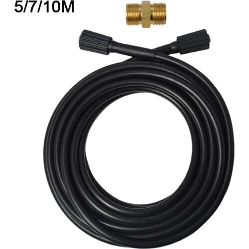 5M/7M/10M High Pressure M22 Twist Connect Washer Water Cleaning Hose Pipe Cord cocina accesorio plomberie high pressure hose