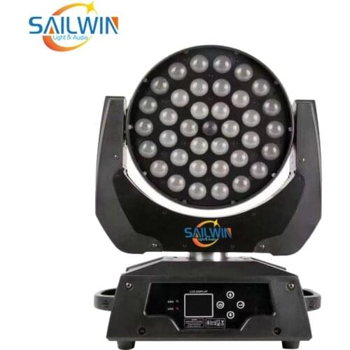Cheap Lyre 36x10W 4IN1 RGBW Stage Light LED ZOOM Moving Head Wash Light DJ Disco Lights For Event Paty Club