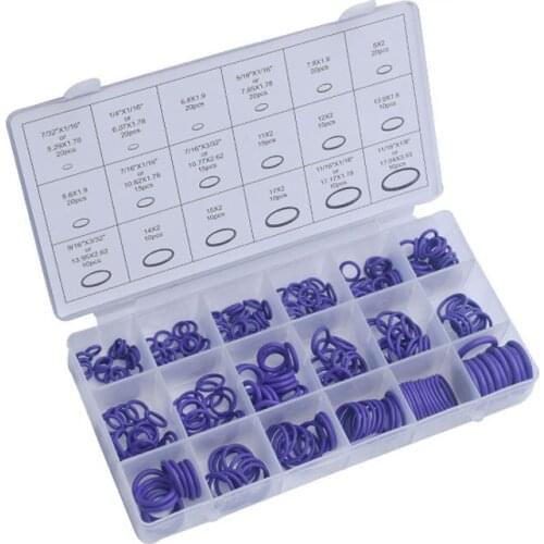 KCSZHXGS rubber ring for car air conditioning o rings blue color 1pack