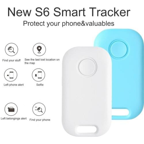 Mini Bluetooth Tracker Anti-lost Keychain Bluetooth Key Finder Device Mobile Phone Lost Alarm Finder Smart Tag GPS Tracker