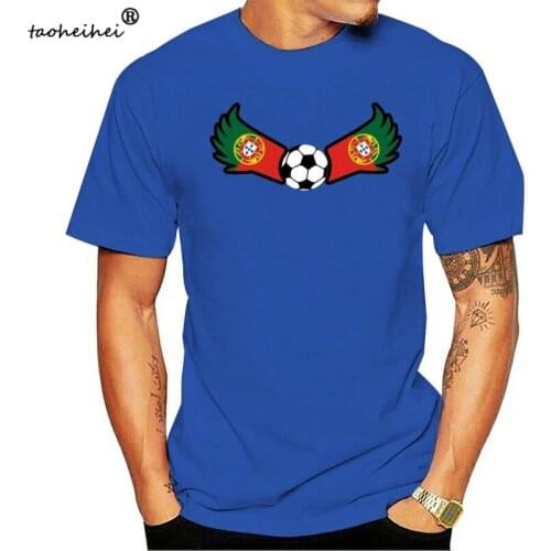 Fashion Soccer Portugal T Shirt Men Letters Mens T-Shirts Fitness Oversize S-5xl