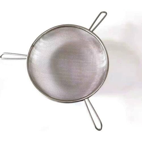 2PCS Beekeeping honey bees tools 80 mesh filter stainless steel net strainer network screen sieve equipment supplies single