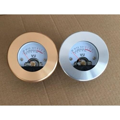 SO-45 Type Electronic Tube Machine VU meter head aluminum decorative ring / 1 piece