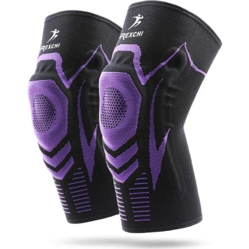 Sports Protective Gear Elastic Anti-Collision Knee Pads Man Professional Fitness Running Basketball Riding Leggings Unisex