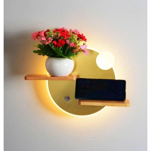 LED Wall Lamp Modern Light Fixture Indoor Wall Sconce Minimalist Stair Bedroom Bedside Living Room Home Hallway 11W Lighting