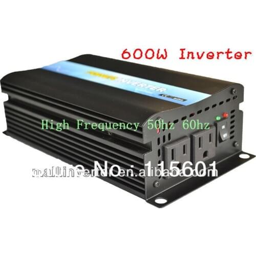 High Conversion Efficiency>90% Pure Sine Wave Converter 48V to 240V 600W One Year Warranty