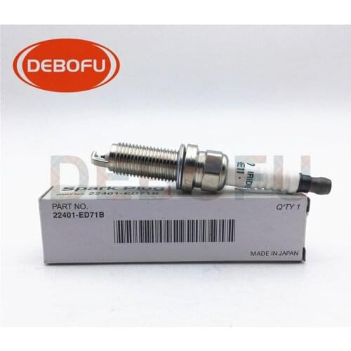 10pcs/lot 22401-ED71B High Quality FXE20HE11 3436 Dual Iridium Spark plugs For Nissan Sylphy Tiida Versa 1.6 22401ED71B