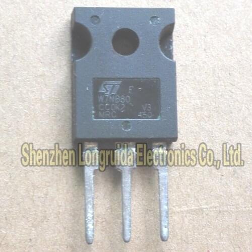 10PCS W7NB80 STW7NB80 TO-247 MOSFET TRANSISTOR 7A 800V