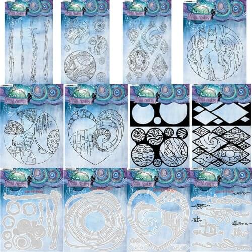 CH 2021 New Arrival Presell Tanabata Metal Cutting Dies Embossing Scrapbooking Stencil Craft Cut Dies For DIY Card Handmade