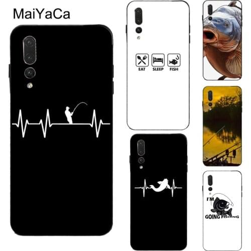 MaiYaCa Carp Fishing Fish Case For Huawei Honor 10i 9 10 Lite 20 Pro 7A Pro 7C 8A 8C 8S 8X 9X Y7 Y9 Y6 2019 Nova 5T