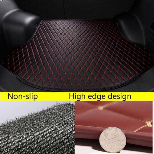 Colors car trunk mat for Nissan Altima Maxima Frontier Pathfinder Murano Sentra 3D car-styling heavyduty carpet cargo liner