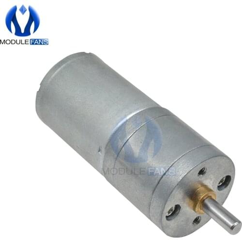DC Gear Motor 12V 100RPM Linear Electric Miniatura Motor For Home Appliance Hobby Toy RC Car Diy Electronic