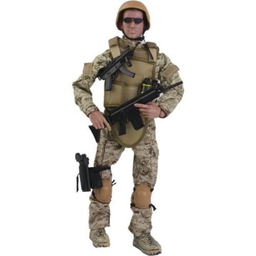 OMoToys ALL IN ONE Pack 1/6 Military Army Combat Desert ACU Soldier 12 inch Action Figure Model Toy
