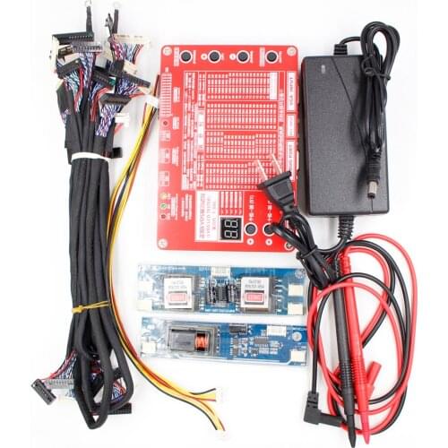 T-80s Panel Test Tool LED LCD Screen Test Tool TV Desktop Laptop Computers LCD Test Tools Inverter Built-in 80 Screen Parameters