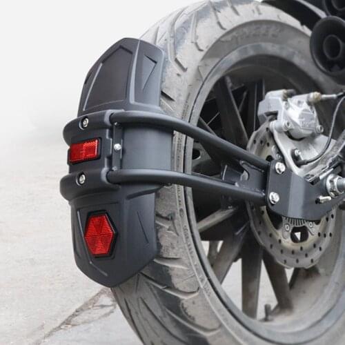 New Black Metal Motorcycle Rear Fender Bracket Fit for Kawasaki GW250 Honda
