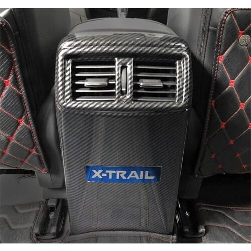 For Nissan X-Trail XTrail T32 Rogue 2015-2017 2018 2019 Rear Seat Air Conditioning Outlet Vent Cover Trims Car-Styling Accessory