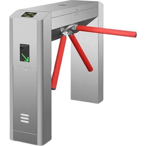 RFID full automatic bridge type tripod turnstile application parking gym building office access control system