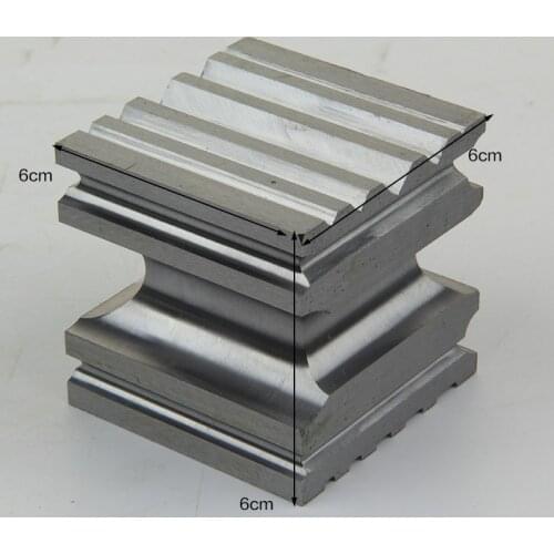 High Hardness Steel Doming Dapping Block Square Punch Forming Shaping Tool For Jewelry Making