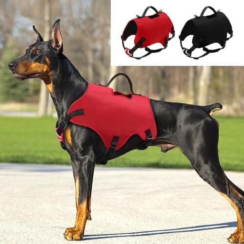 Reflective Medium Large Dog Harness Pet Dog Vest With Handle Nylon Harness Adjustable For Medium Large Dogs German Shepherd