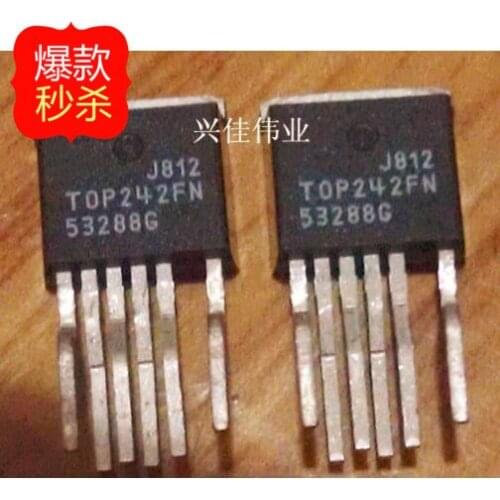 10PCS New original authentic TOP242 TOP242FN TO22O POWER power management chip