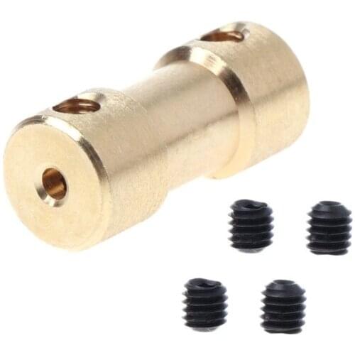 2-5mm Motor Copper Shaft Coupling Coupler Connector Sleeve Adapter US 28TC
