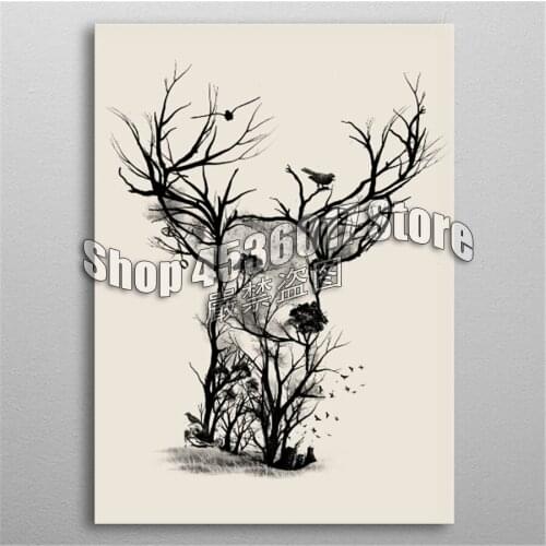 5d Diy Diamond Painting Cross Stitch Wild Buck Deer Embroidery Diamond Mosaic Full Rhinestone Gifts Handmade Home Decor Picture